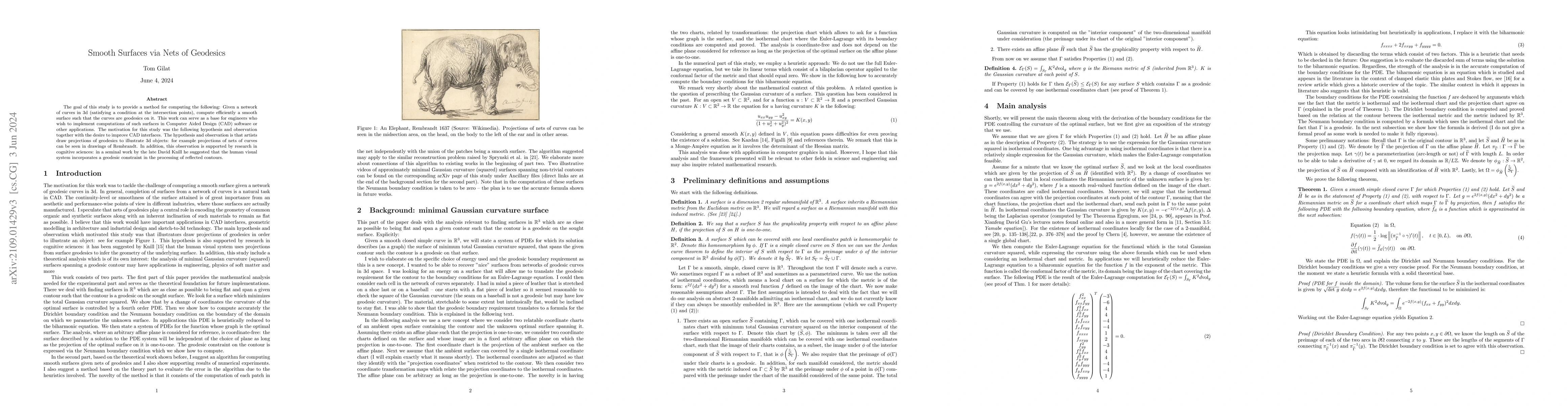 Thumbnail for Smooth Surfaces via Nets of Geodesics