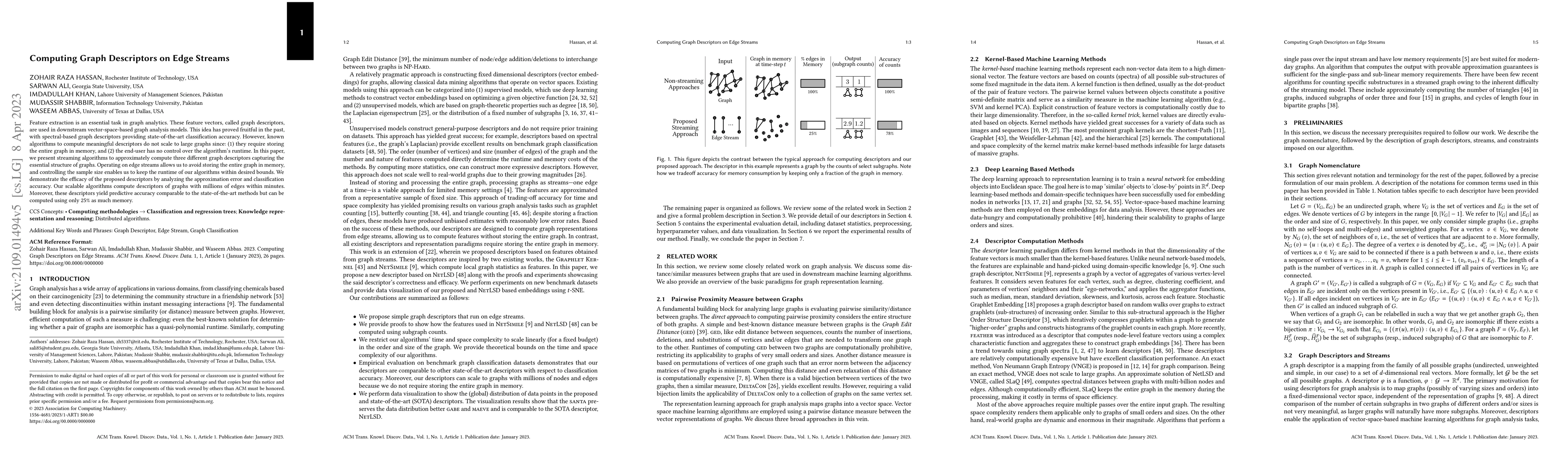 Thumbnail for Computing Graph Descriptors on Edge Streams