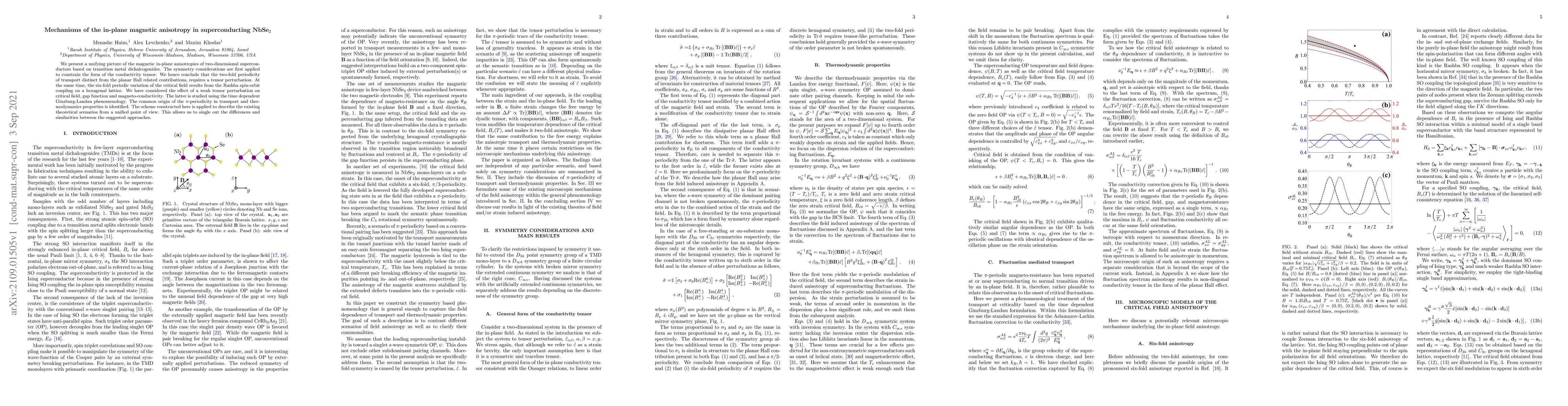 Thumbnail for Mechanisms of the in-plane magnetic anisotropy in superconducting NbSe2
