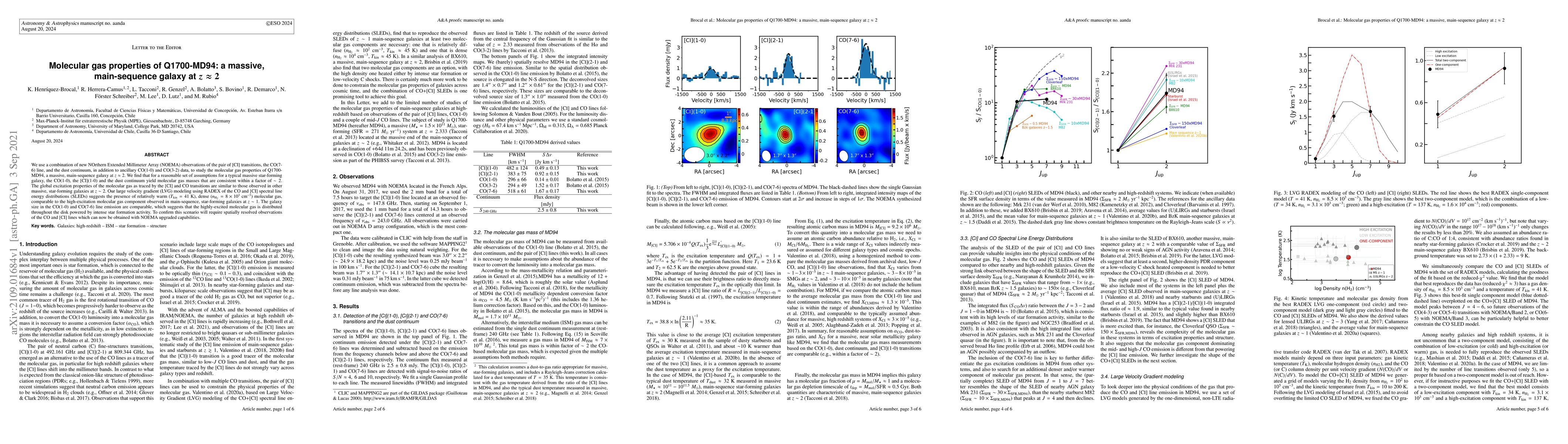 Thumbnail for Molecular gas properties of Q1700-MD94: a massive, main-sequence galaxy
  at $z\approx2$