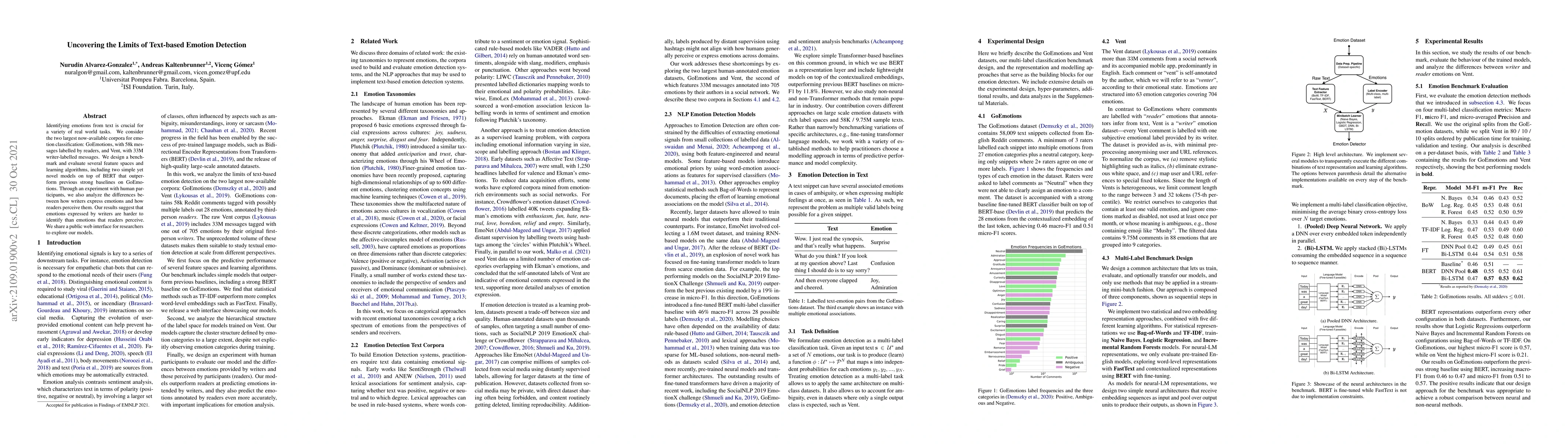 Thumbnail for Uncovering the Limits of Text-based Emotion Detection