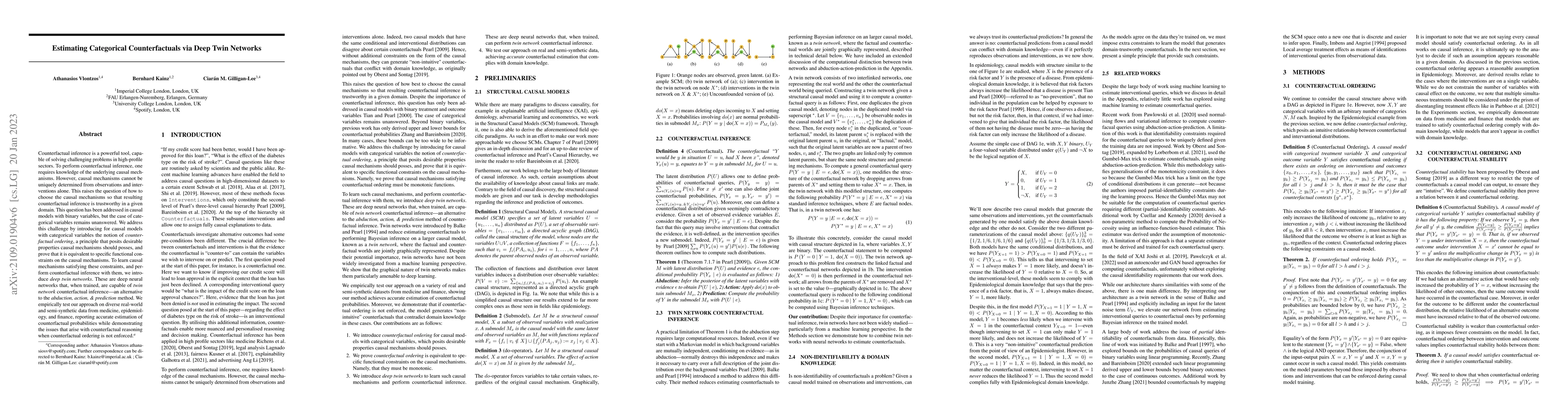 Thumbnail for Estimating Categorical Counterfactuals via Deep Twin Networks