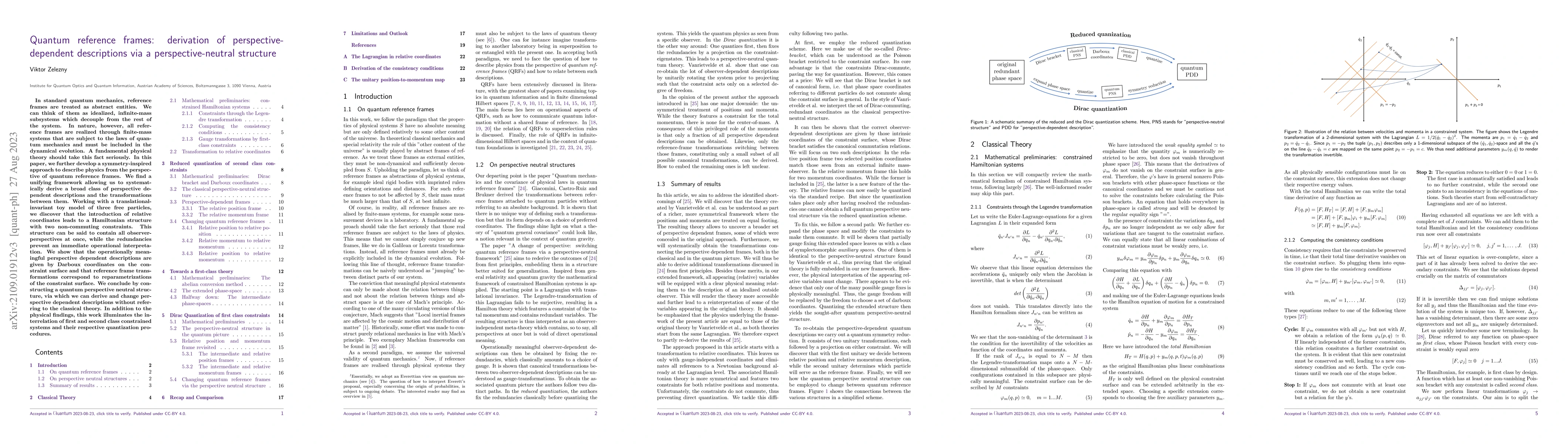 Thumbnail for Quantum reference frames: derivation of perspective-dependent
  descriptions via a perspective-neutral structure