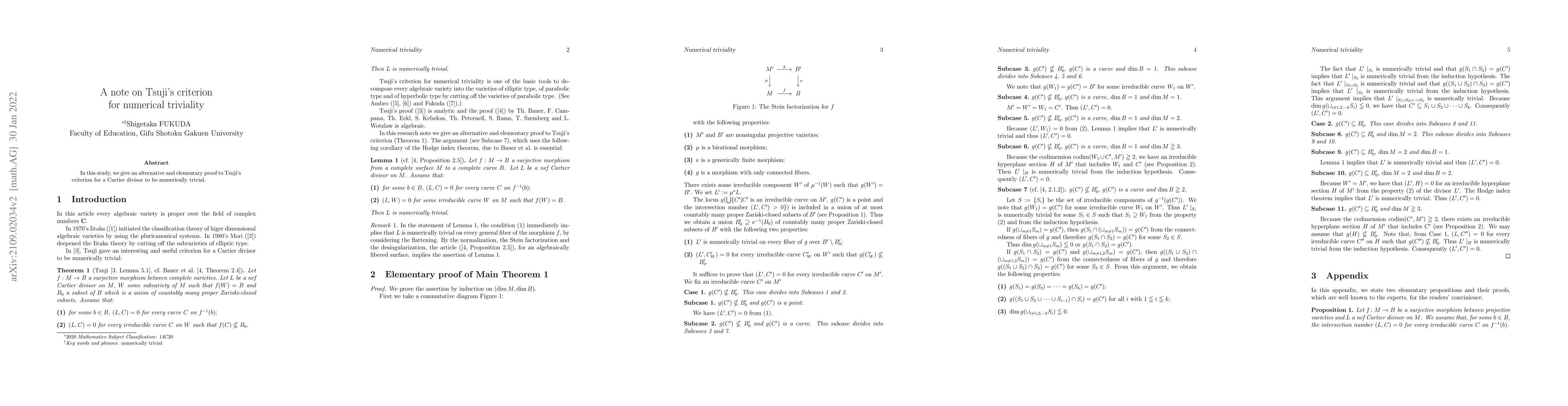 Thumbnail for A note on Tsuji's criterion for numerical triviality