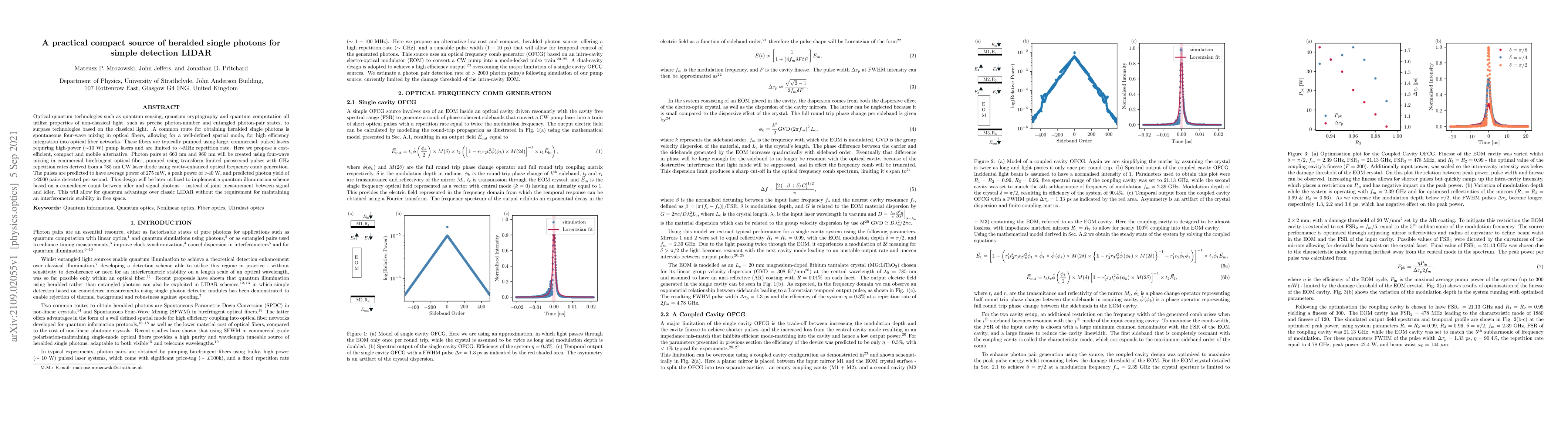 Thumbnail for A practical compact source of heralded single photons for simple
  detection LIDAR