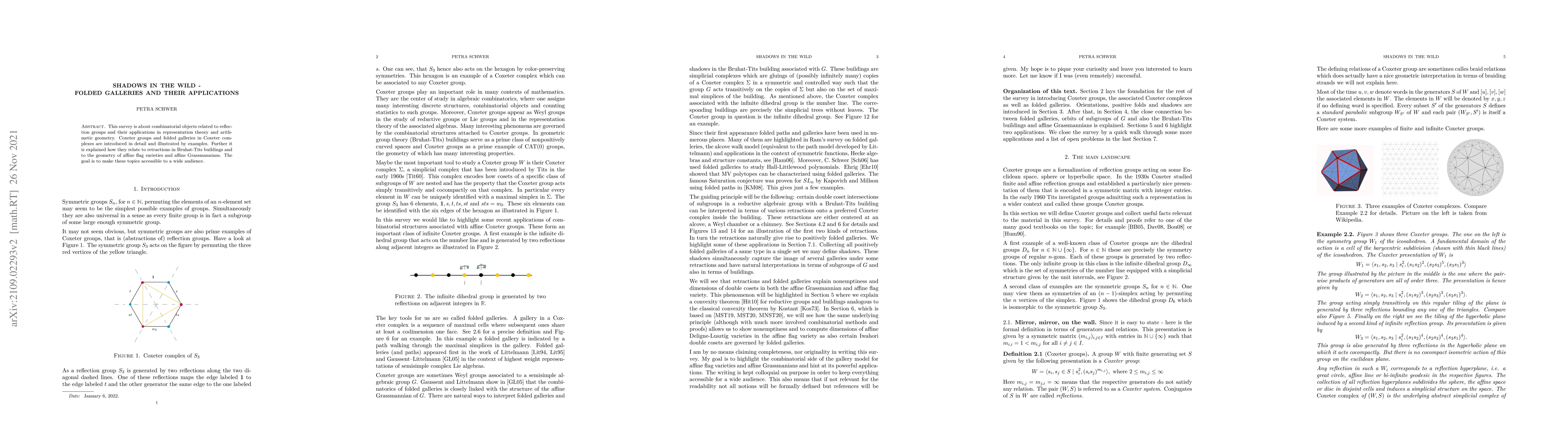 Thumbnail for Shadows in the wild -- folded galleries and their applications