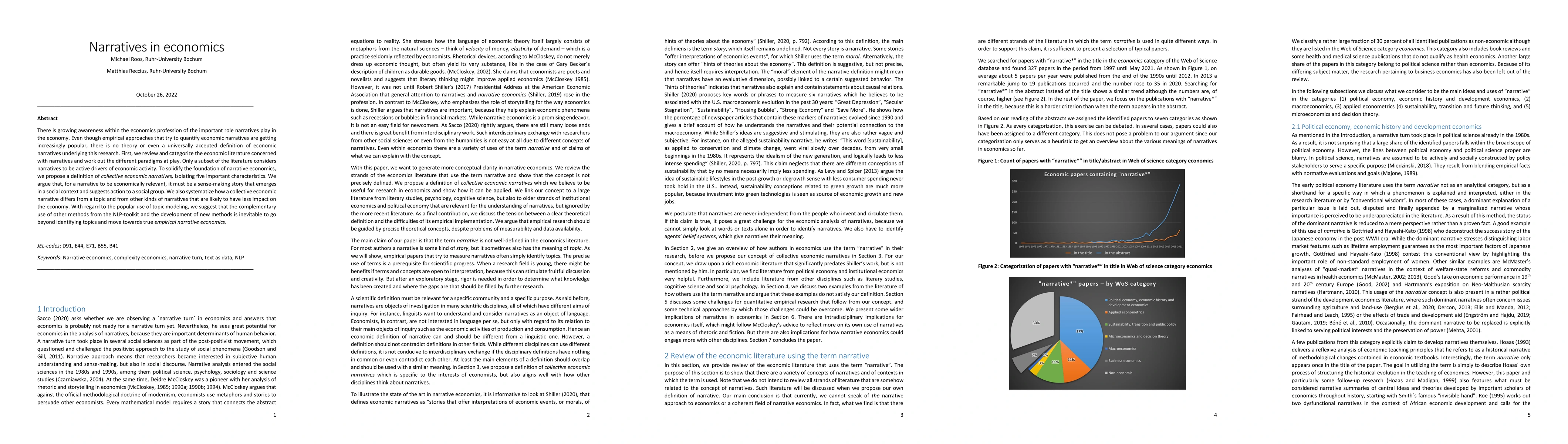 Thumbnail for Narratives in economics