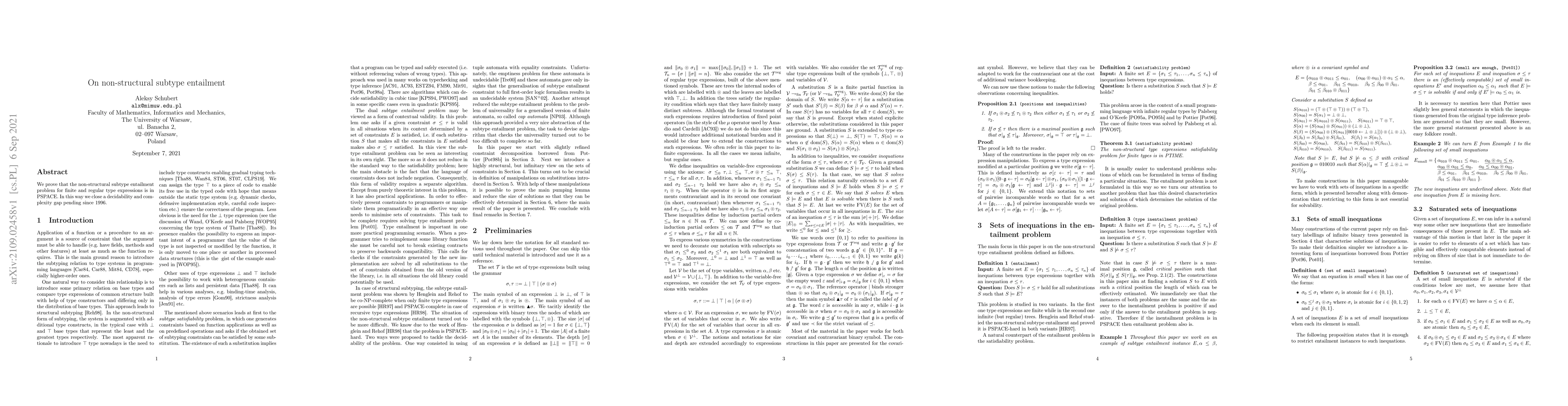 Thumbnail for On non-structural subtype entailment