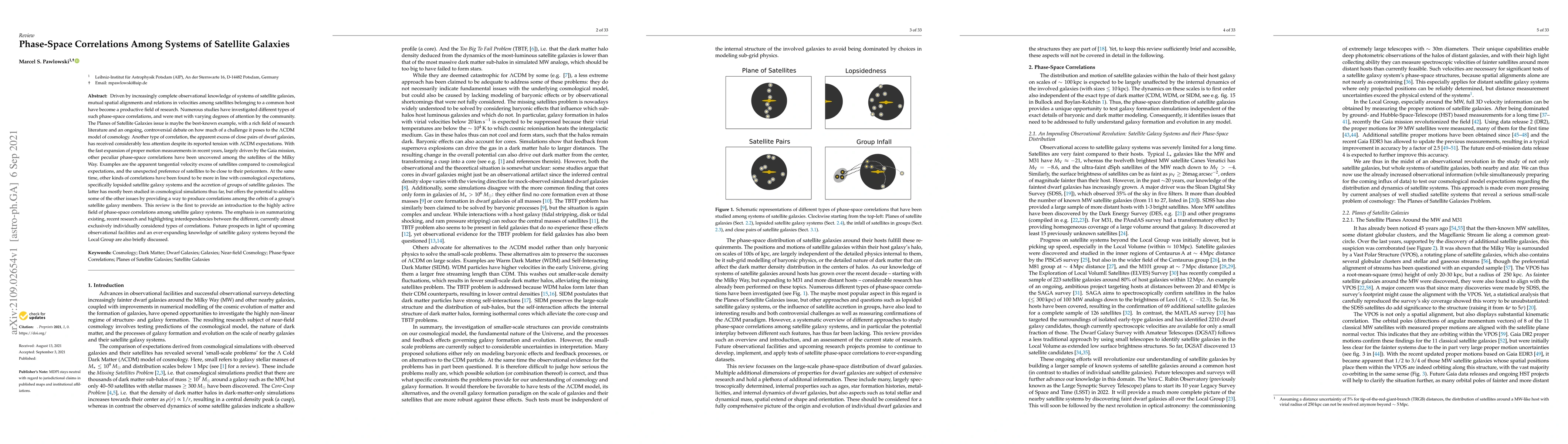 Thumbnail for Phase-Space Correlations Among Systems of Satellite Galaxies