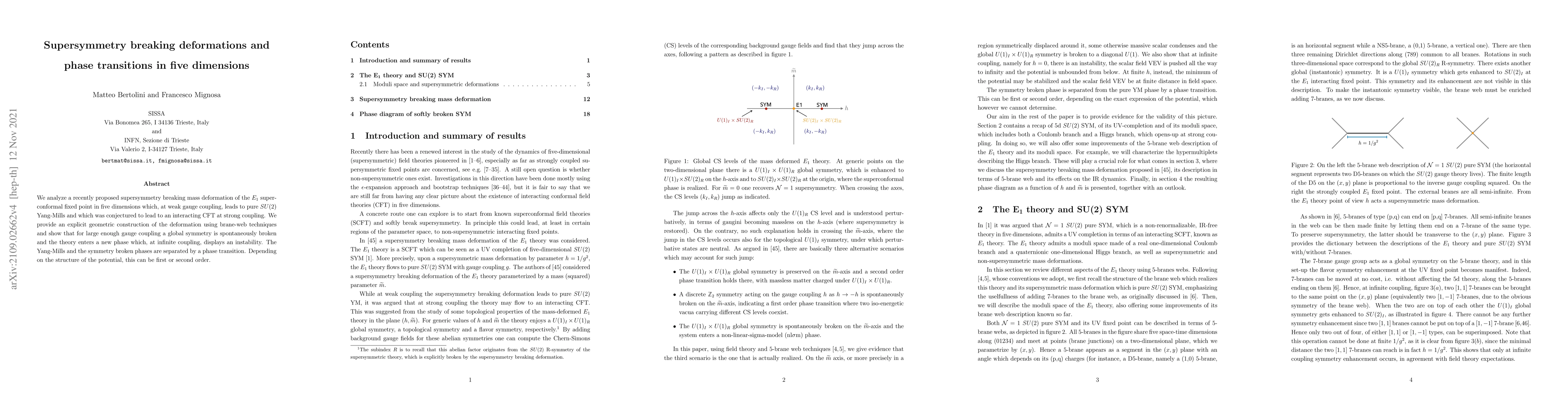 Thumbnail for Supersymmetry breaking deformations and phase transitions in five
  dimensions