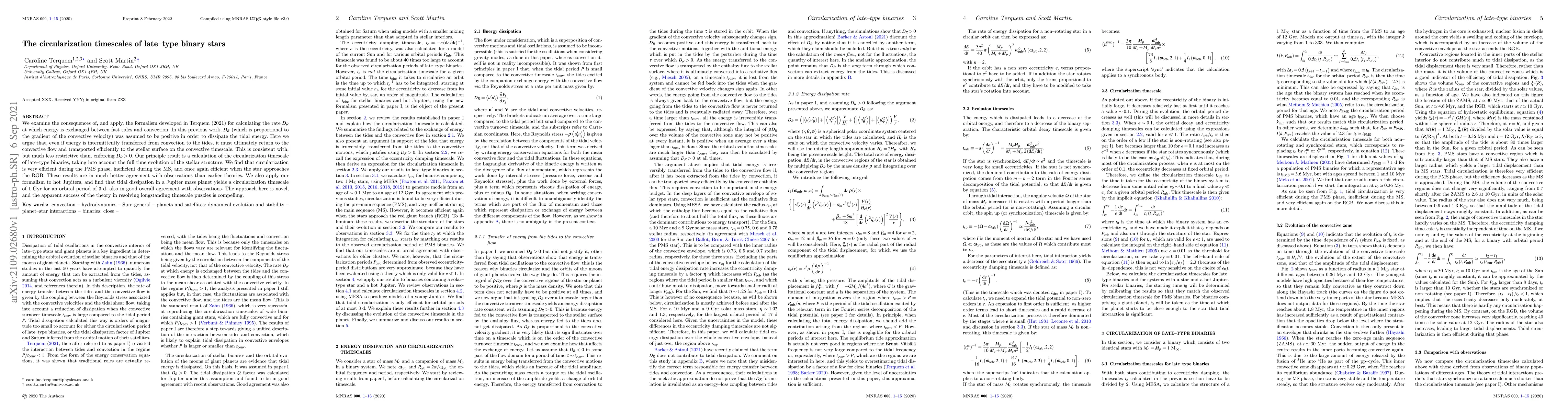 Thumbnail for The circularization timescales of late-type binary stars