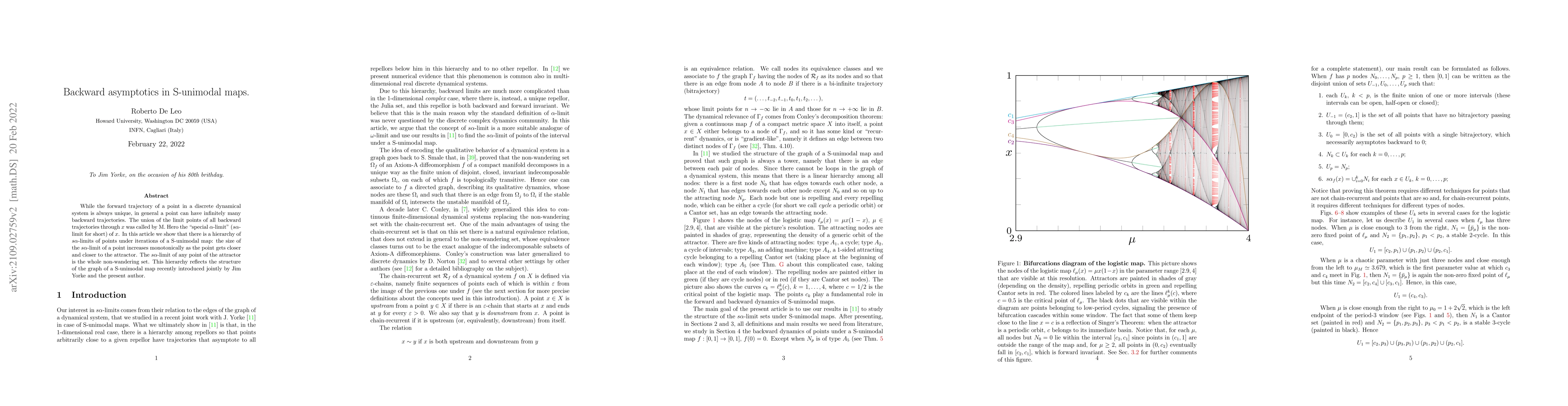 Thumbnail for Backward asymptotics in S-unimodal maps