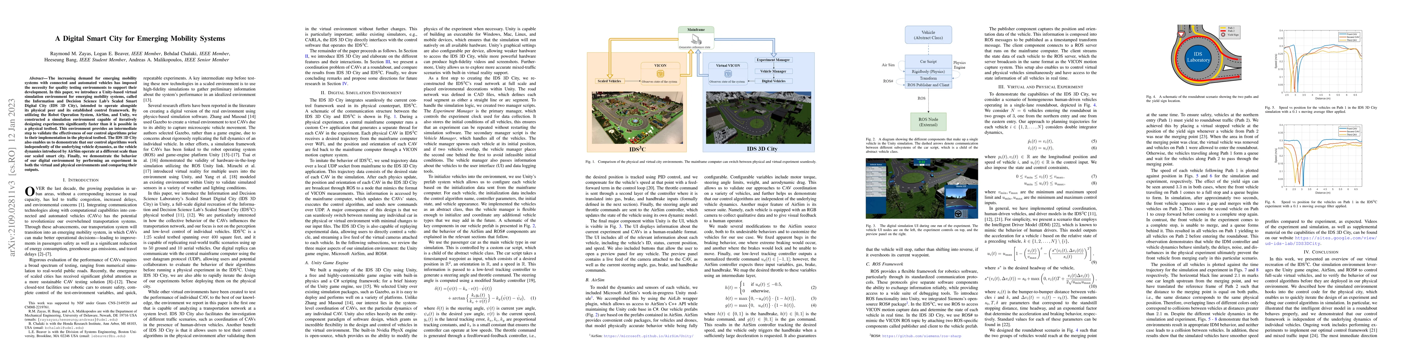 Thumbnail for A Digital Smart City for Emerging Mobility Systems