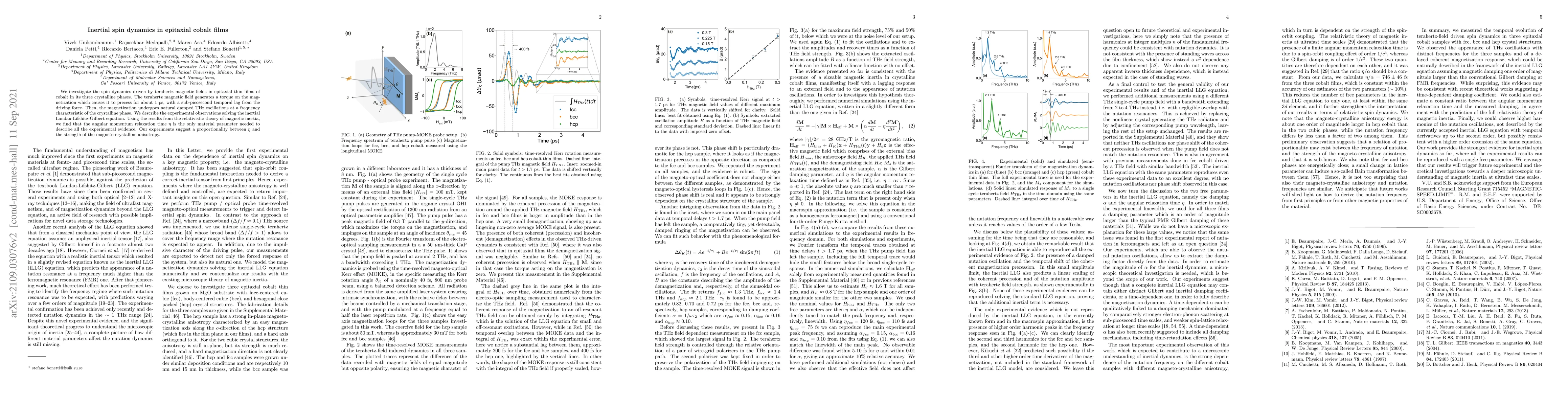 Thumbnail for Inertial spin dynamics in epitaxial cobalt films