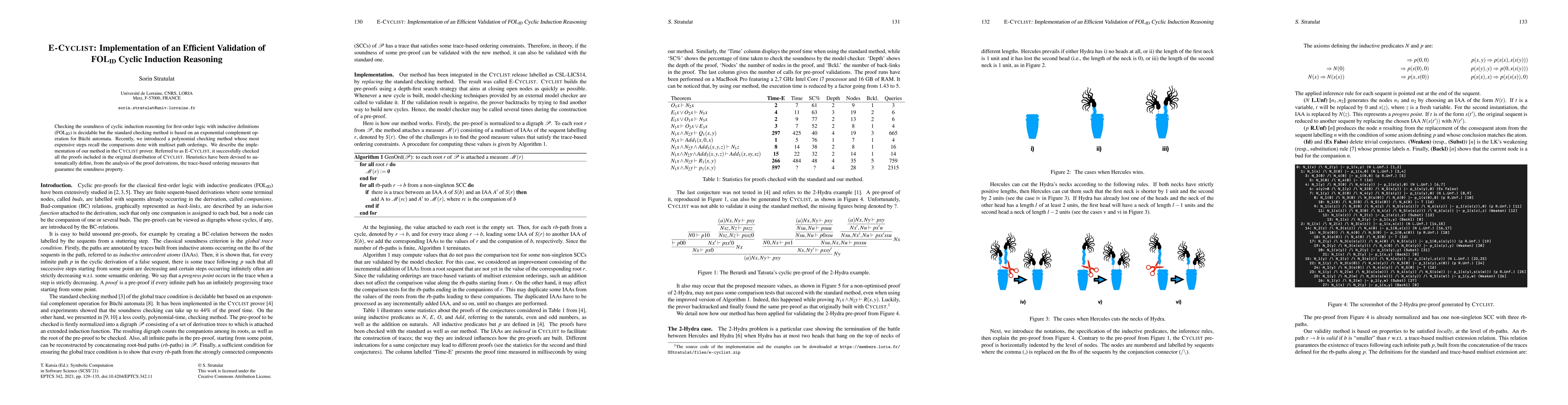 Thumbnail for E-Cyclist: Implementation of an Efficient Validation of FOLID Cyclic
  Induction Reasoning