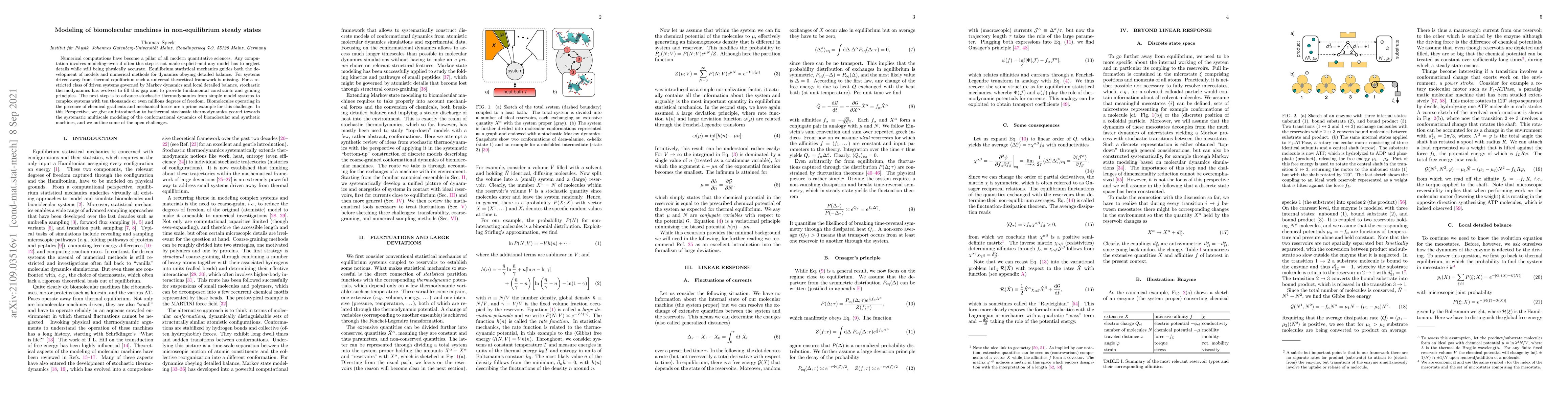 Thumbnail for Modeling of biomolecular machines in non-equilibrium steady states