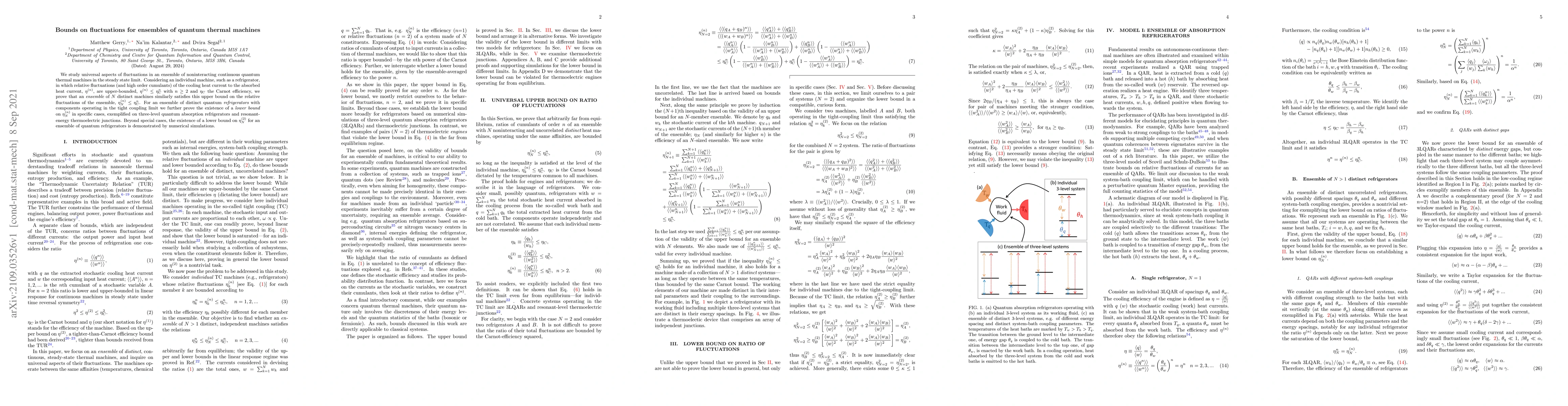 Thumbnail for Bounds on fluctuations for ensembles of quantum thermal machines