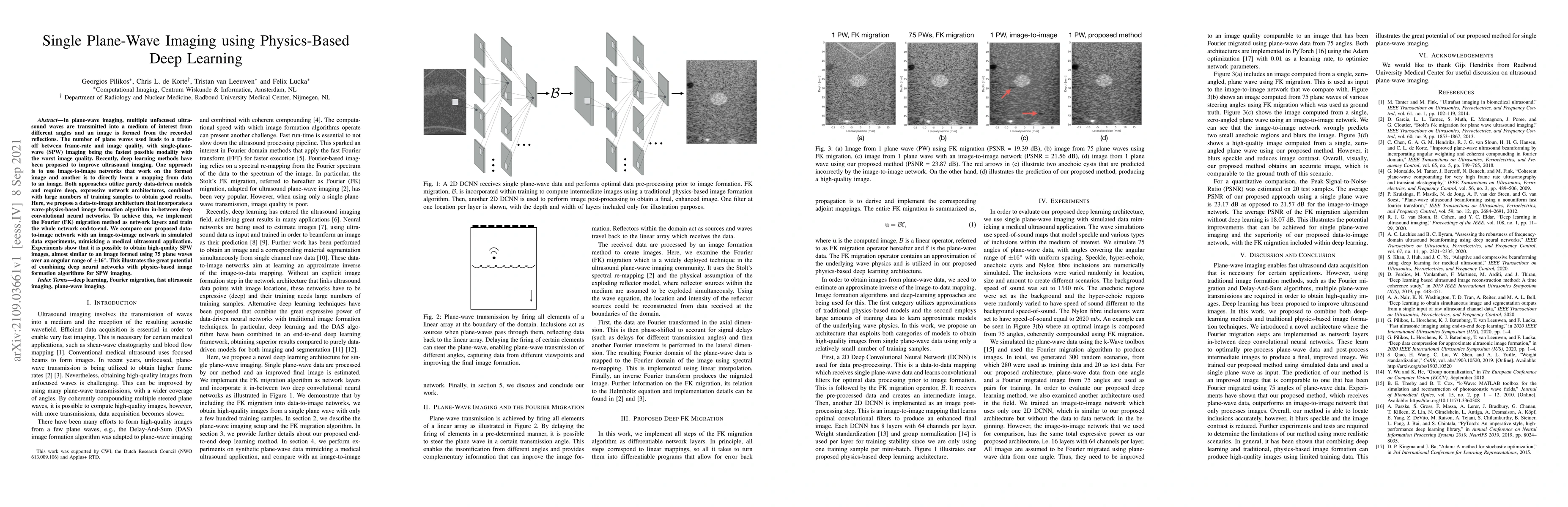 Thumbnail for Single Plane-Wave Imaging using Physics-Based Deep Learning