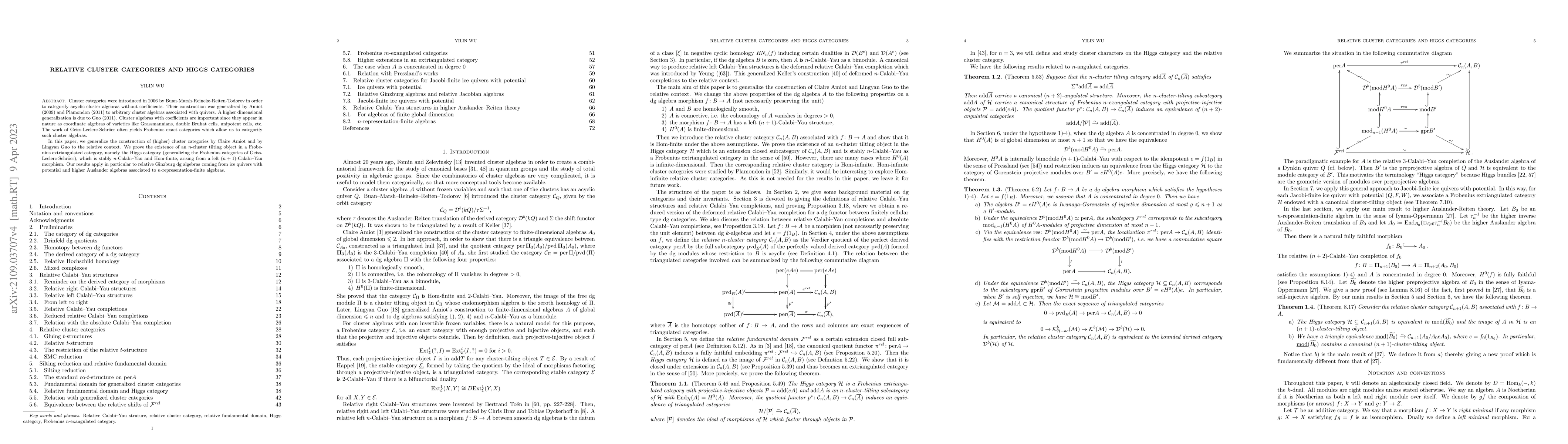 Thumbnail for Relative cluster categories and Higgs categories