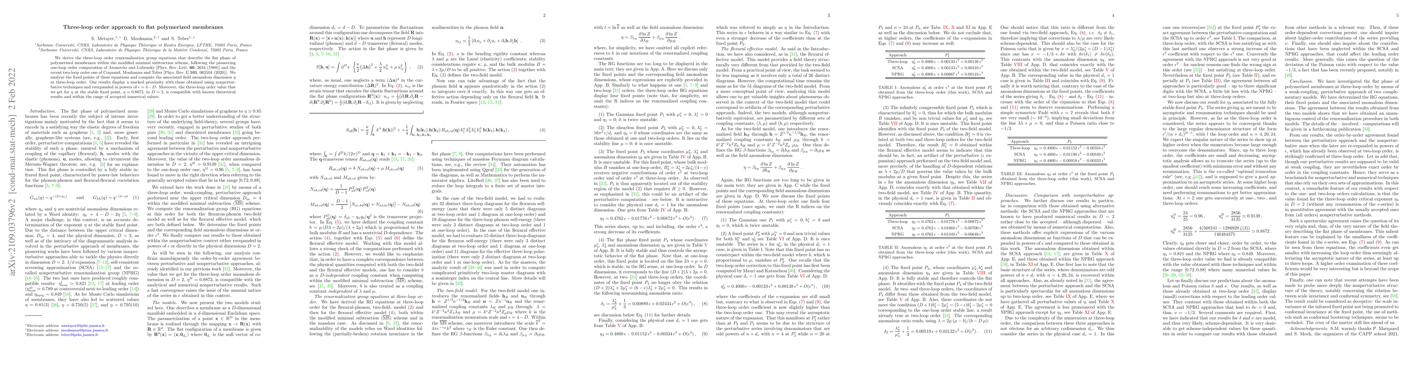 Thumbnail for Three-loop order approach to flat polymerized membranes