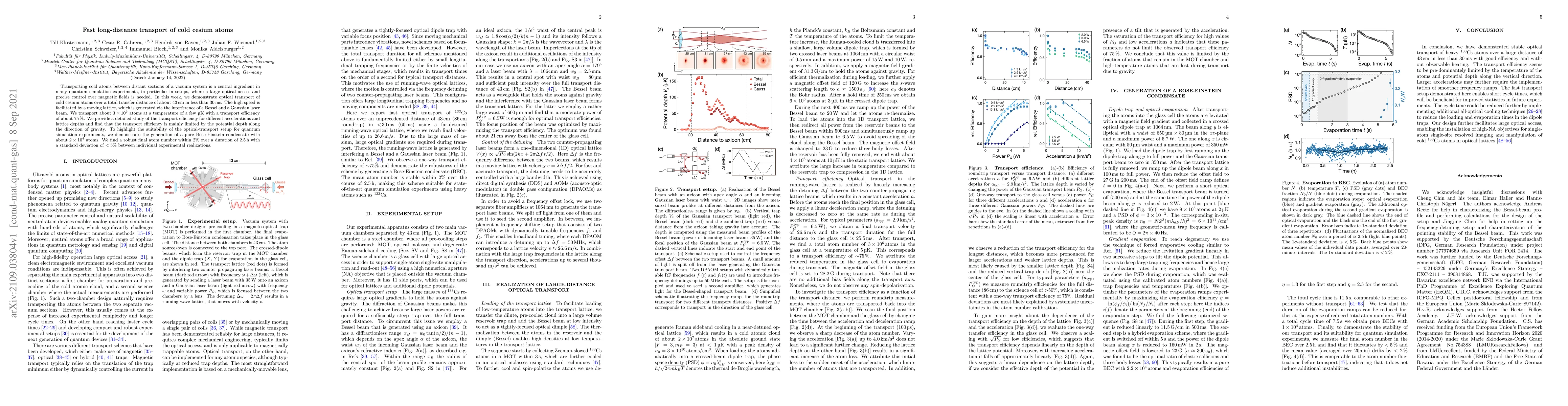 Thumbnail for Fast long-distance transport of cold cesium atoms