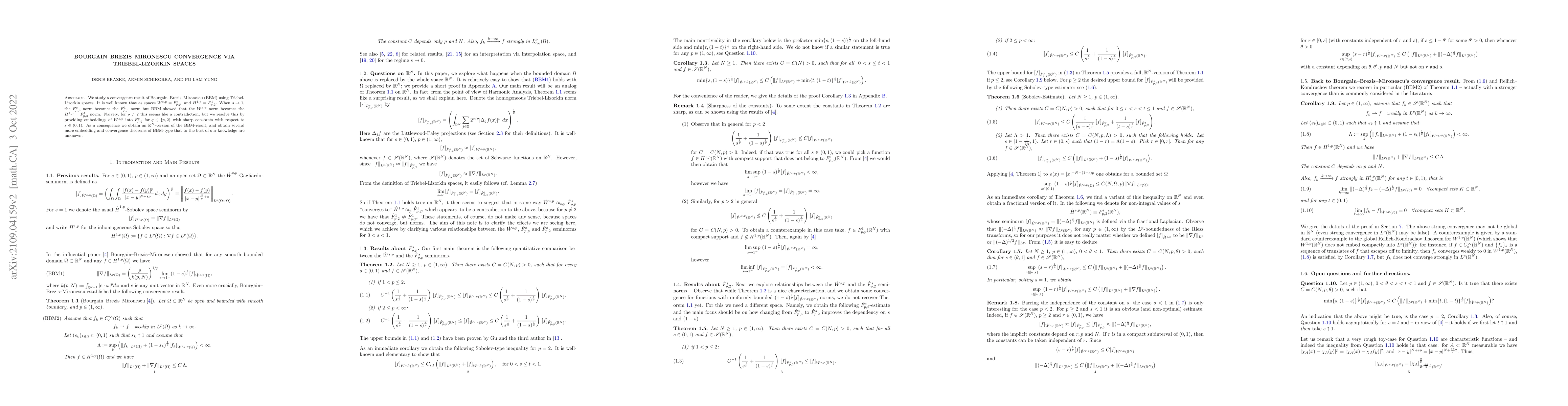 Thumbnail for Bourgain-Brezis-Mironescu Convergence via Triebel-Lizorkin Spaces