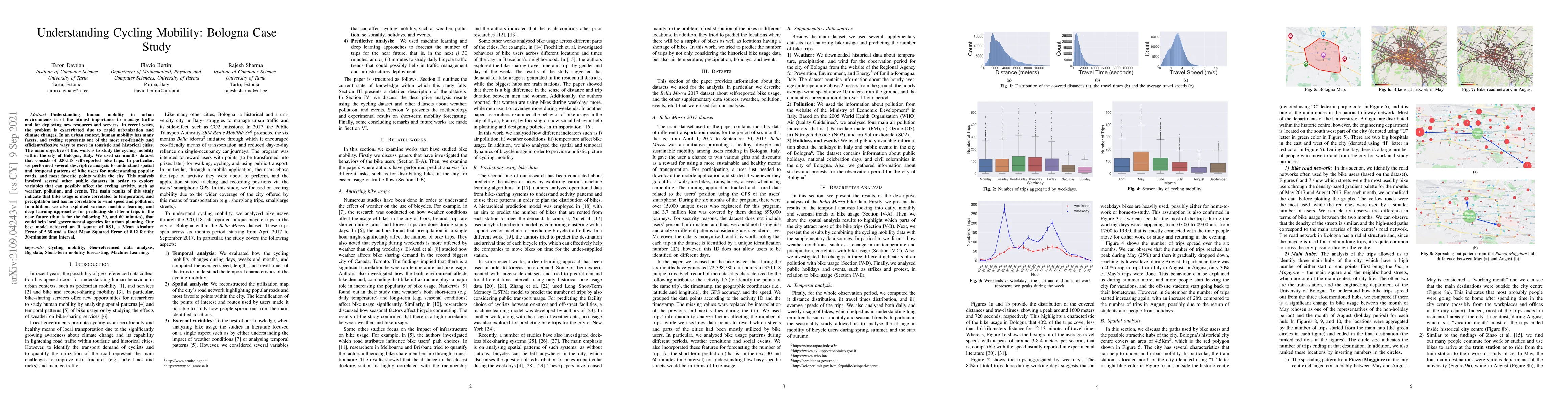 Thumbnail for Understanding Cycling Mobility: Bologna Case Study