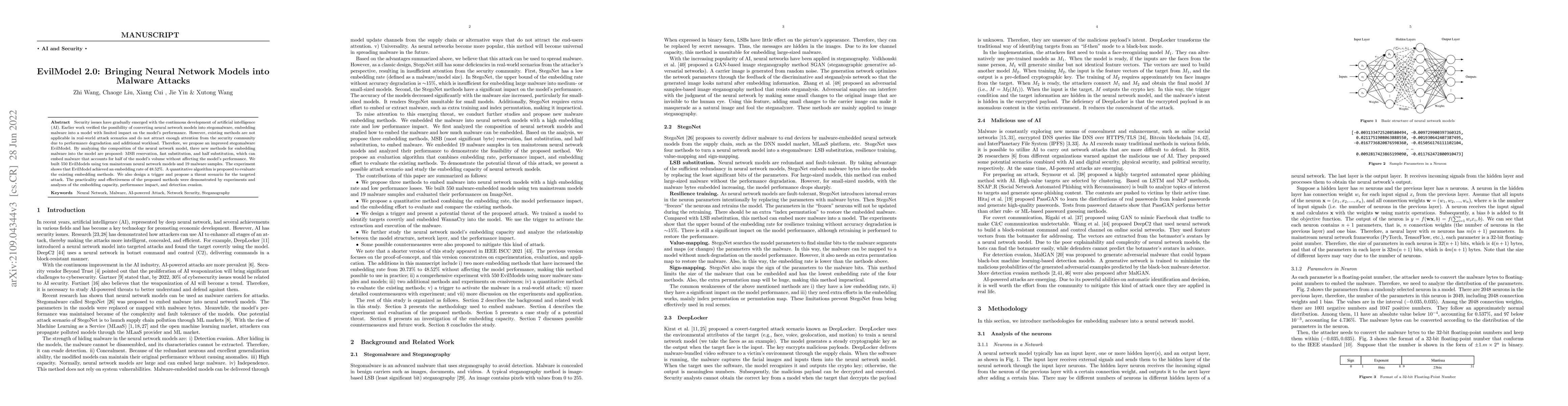 Thumbnail for EvilModel 2.0: Bringing Neural Network Models into Malware Attacks
