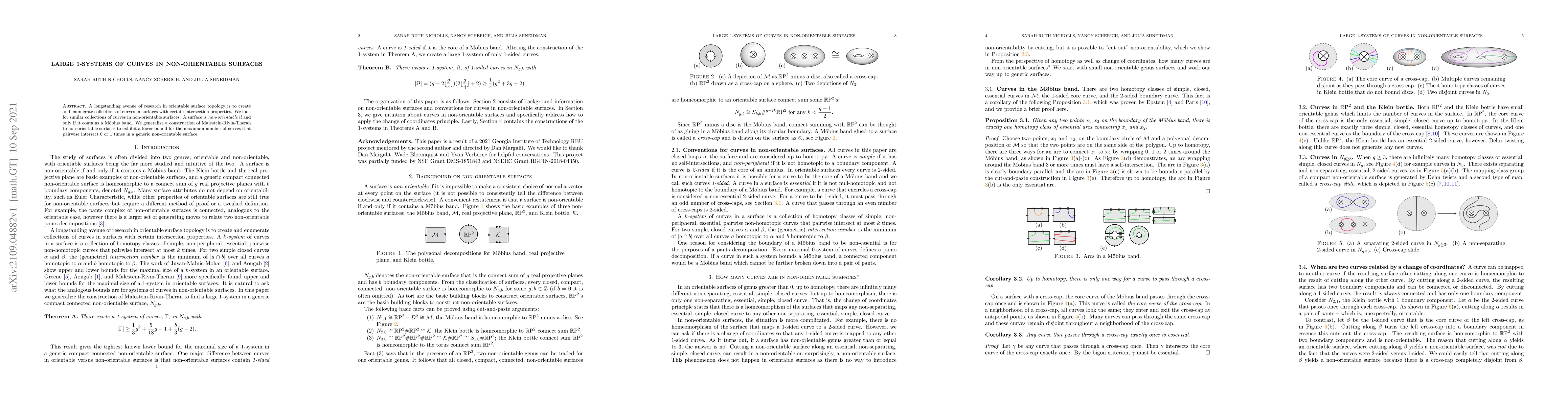 Thumbnail for Large 1-systems of Curves in Non-orientable Surfaces