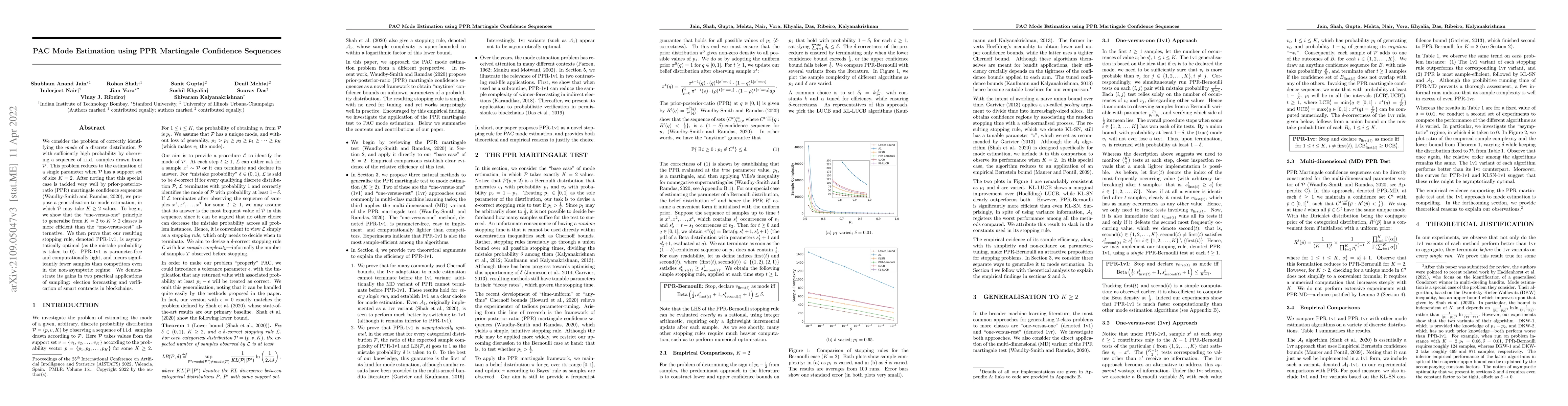 Thumbnail for PAC Mode Estimation using PPR Martingale Confidence Sequences