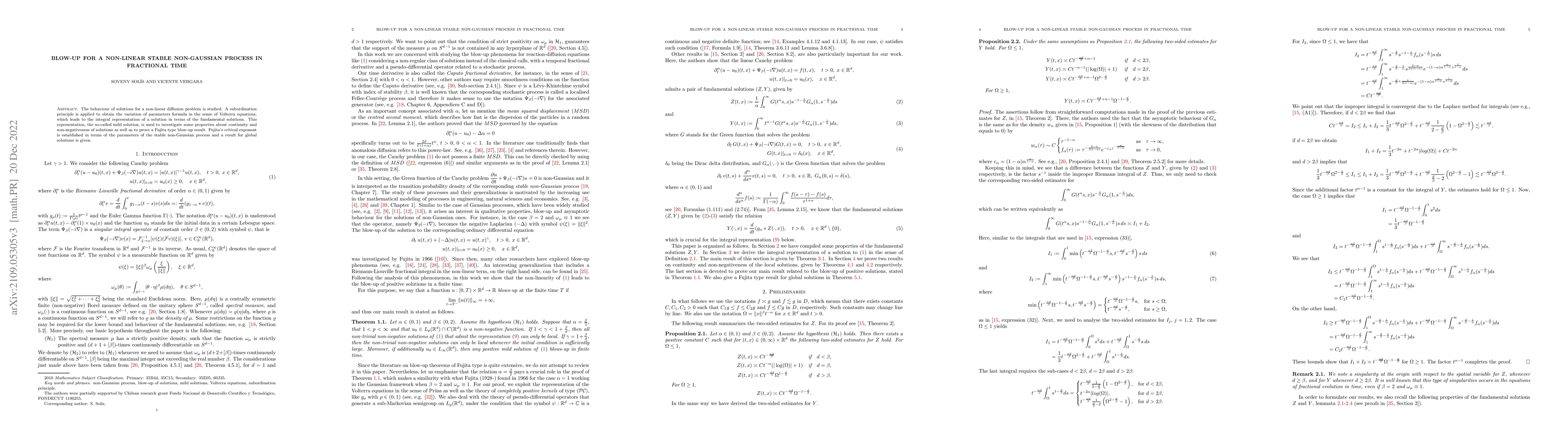 Thumbnail for Blow-up for a non-linear stable non-Gaussian process in fractional time