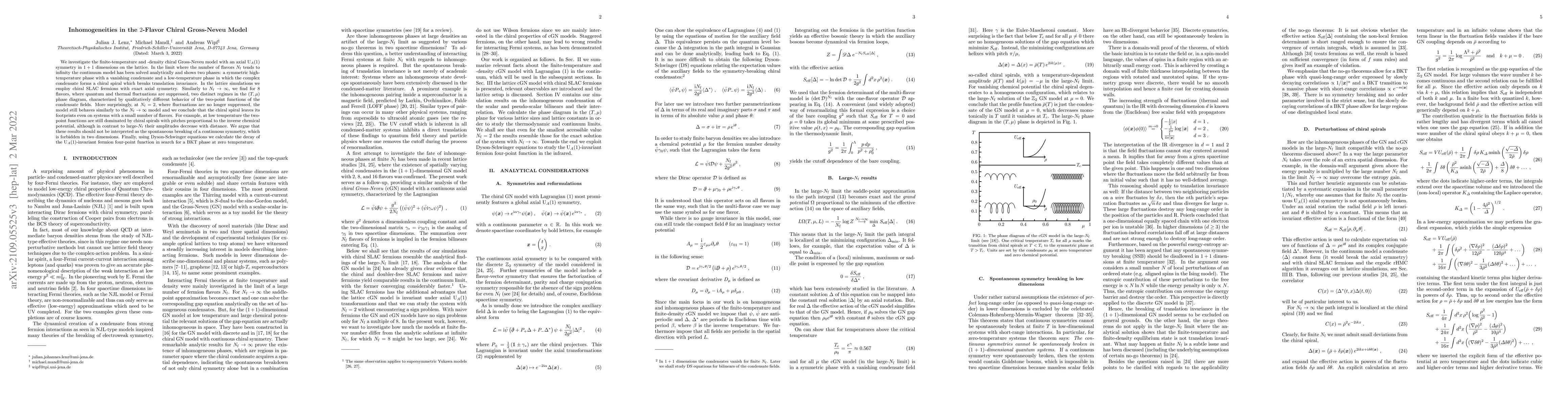 Thumbnail for Inhomogeneities in the $2$-Flavor Chiral Gross-Neveu Model