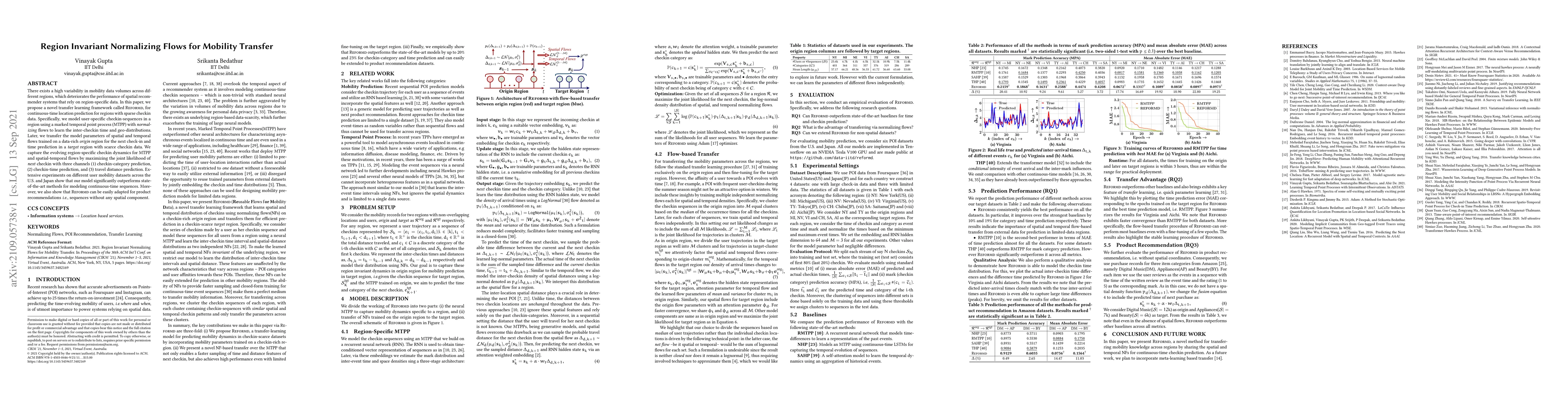 Thumbnail for Region Invariant Normalizing Flows for Mobility Transfer