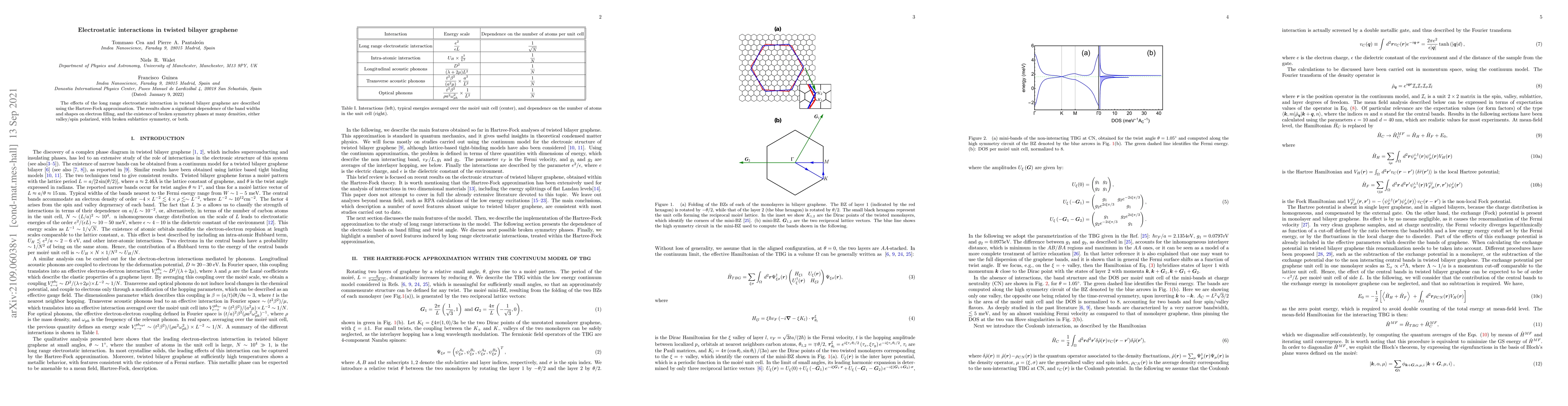 Thumbnail for Electrostatic interactions in twisted bilayer graphene