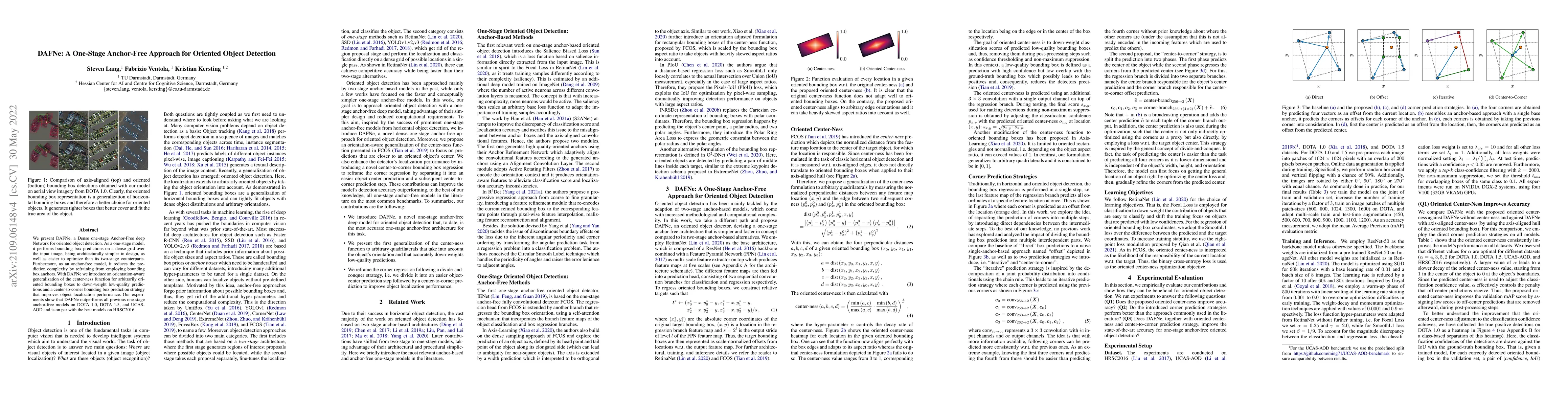 Thumbnail for DAFNe: A One-Stage Anchor-Free Approach for Oriented Object Detection