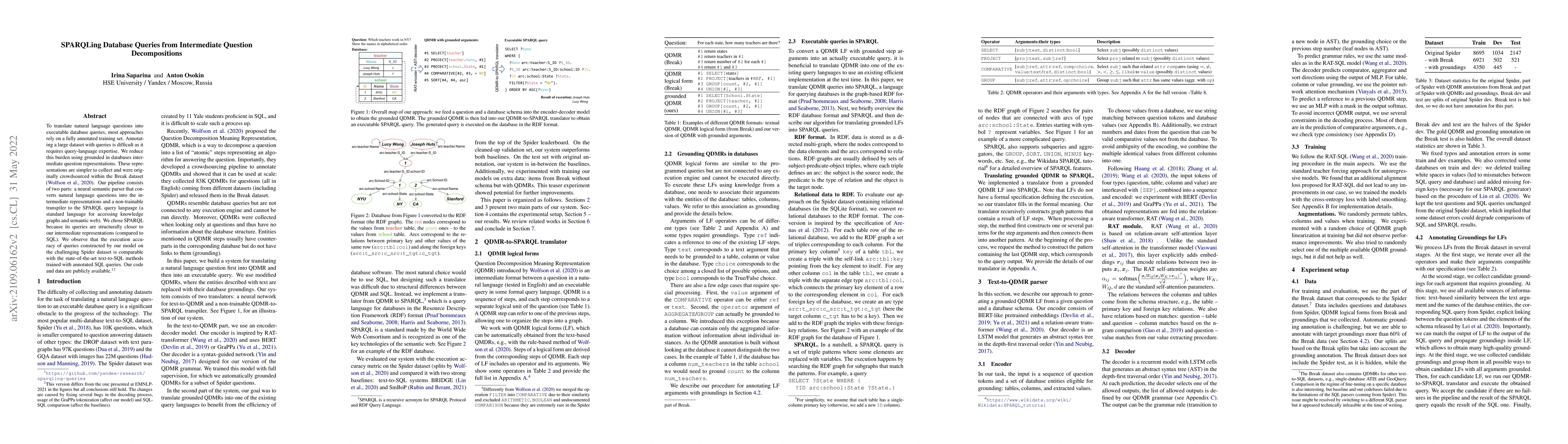 Thumbnail for SPARQLing Database Queries from Intermediate Question Decompositions