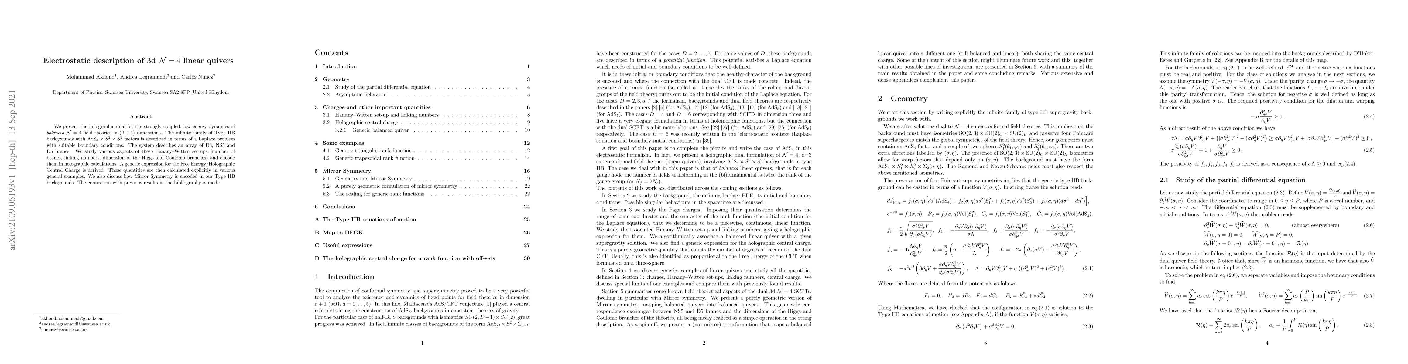 Thumbnail for Electrostatic description of 3d $\mathcal{N}=4$ linear quivers