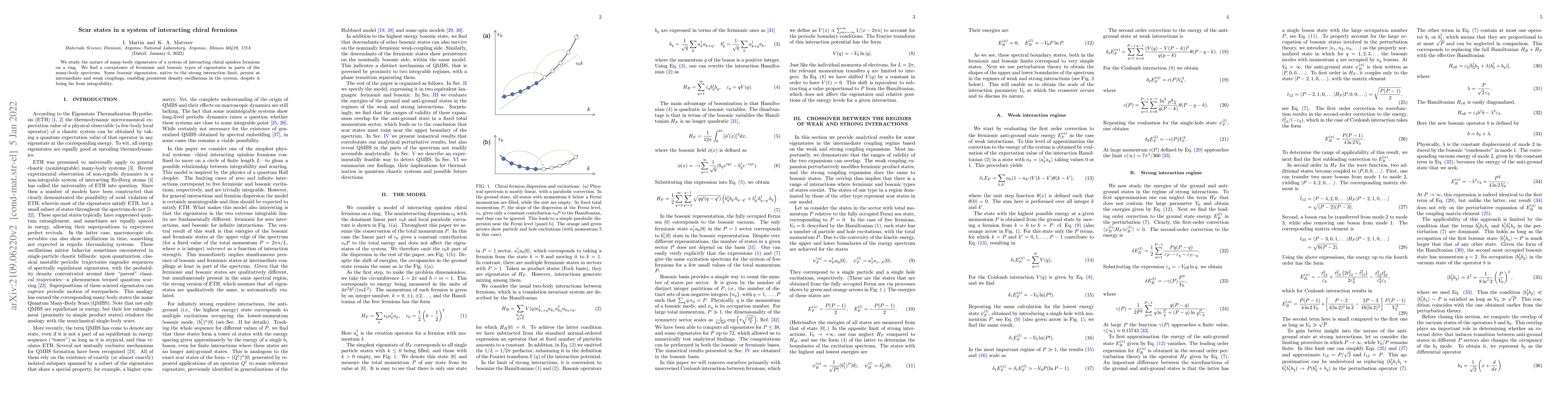 Thumbnail for Scar states in a system of interacting chiral fermions