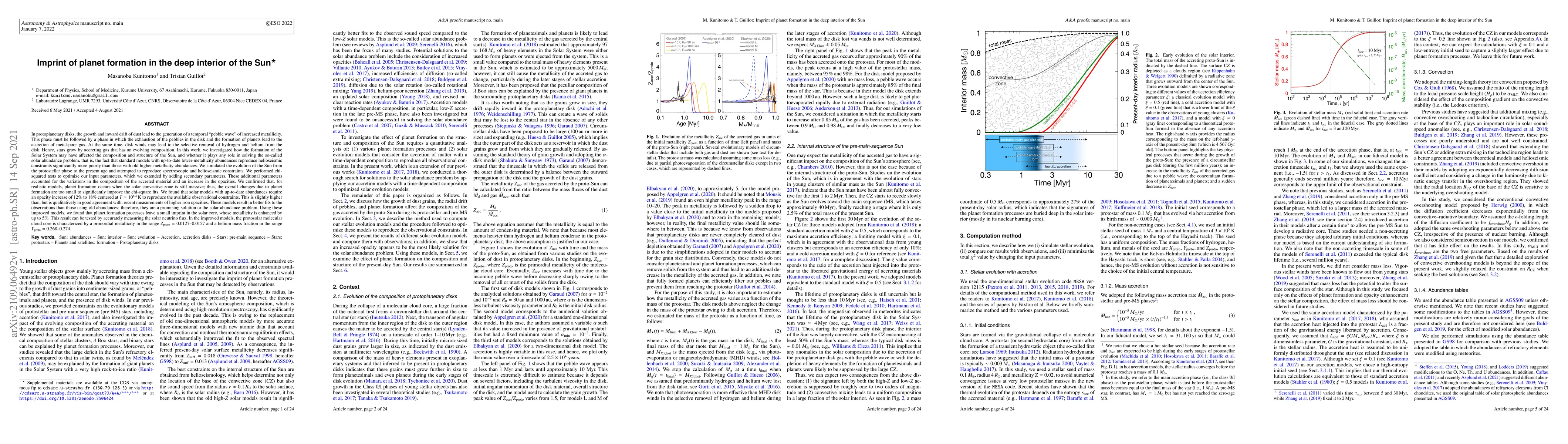 Thumbnail for Imprint of planet formation in the deep interior of the Sun