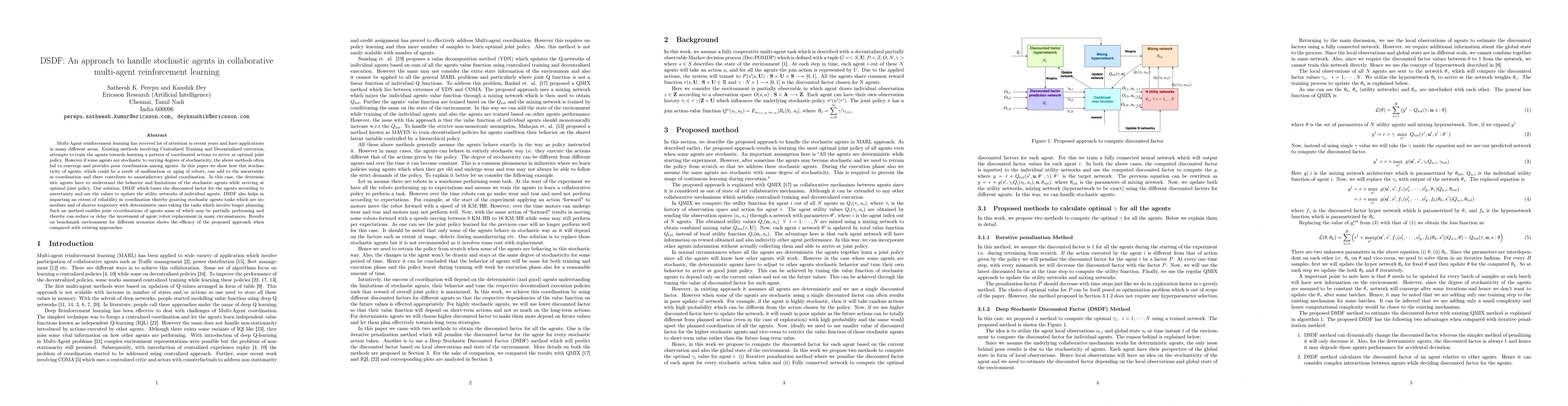 Thumbnail for DSDF: An approach to handle stochastic agents in collaborative
  multi-agent reinforcement learning