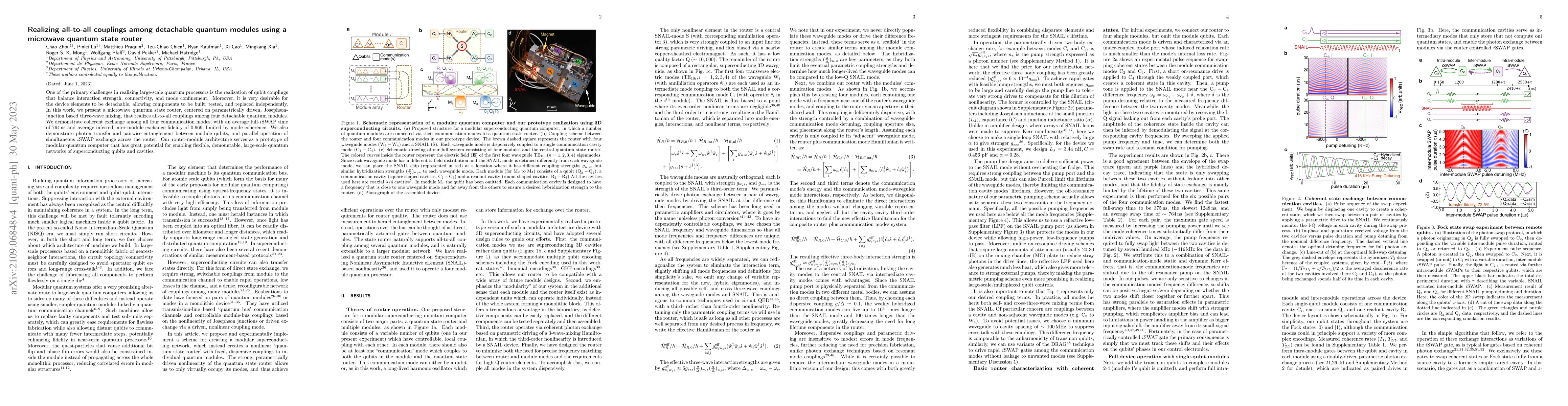Thumbnail for Realizing all-to-all couplings among detachable quantum modules using a
  microwave quantum state router
