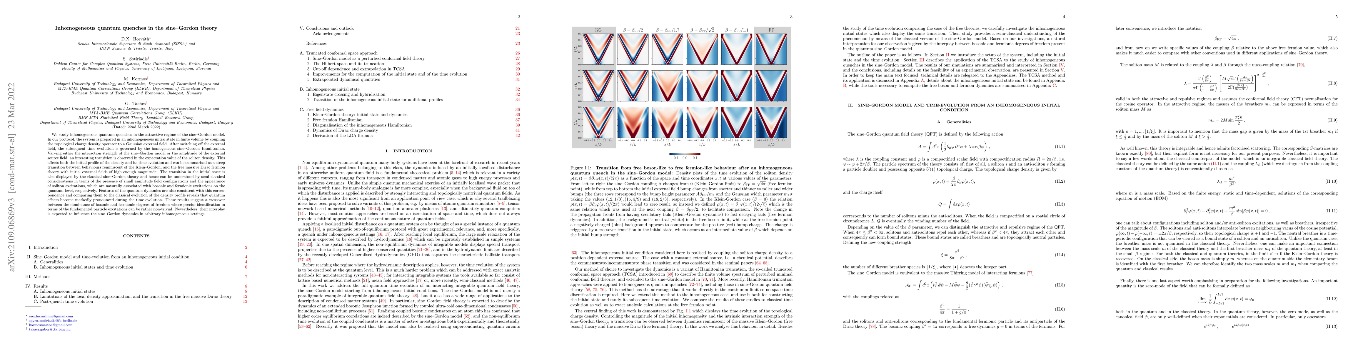 Thumbnail for Inhomogeneous quantum quenches in the sine-Gordon theory