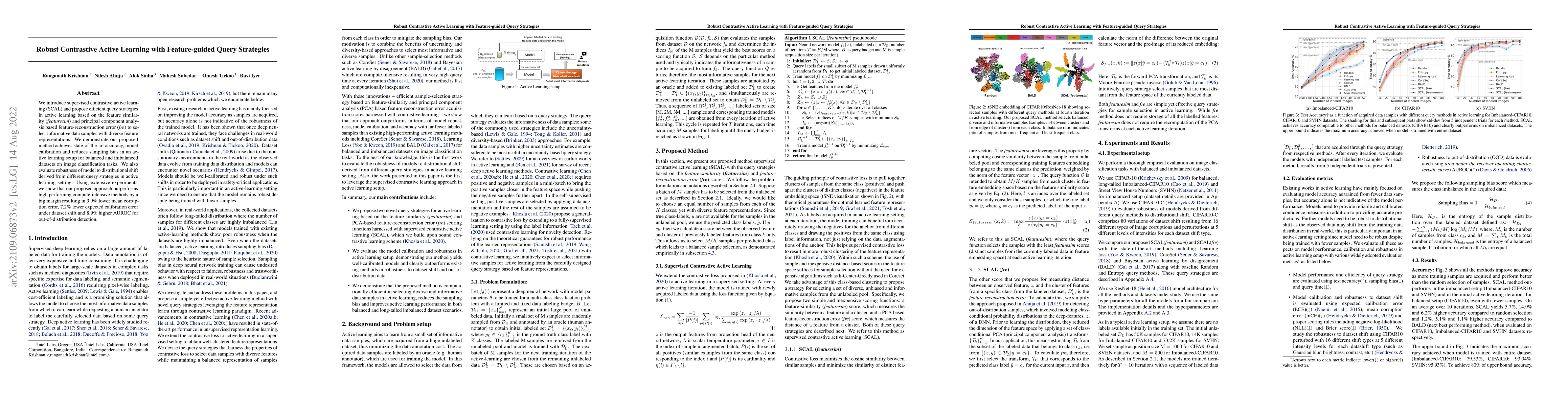 Thumbnail for Robust Contrastive Active Learning with Feature-guided Query Strategies