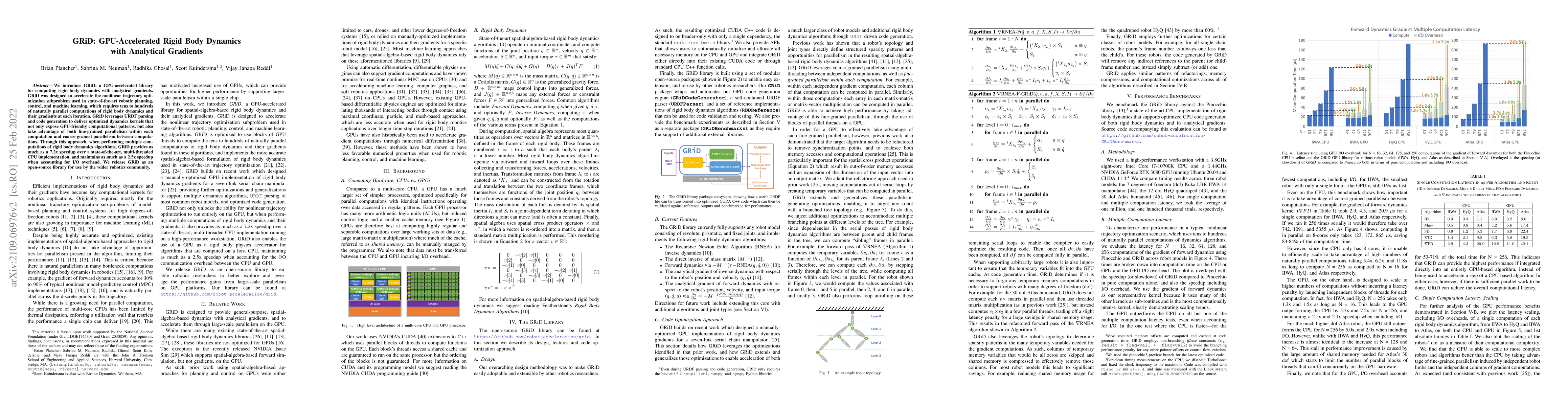 Thumbnail for GRiD: GPU-Accelerated Rigid Body Dynamics with Analytical Gradients