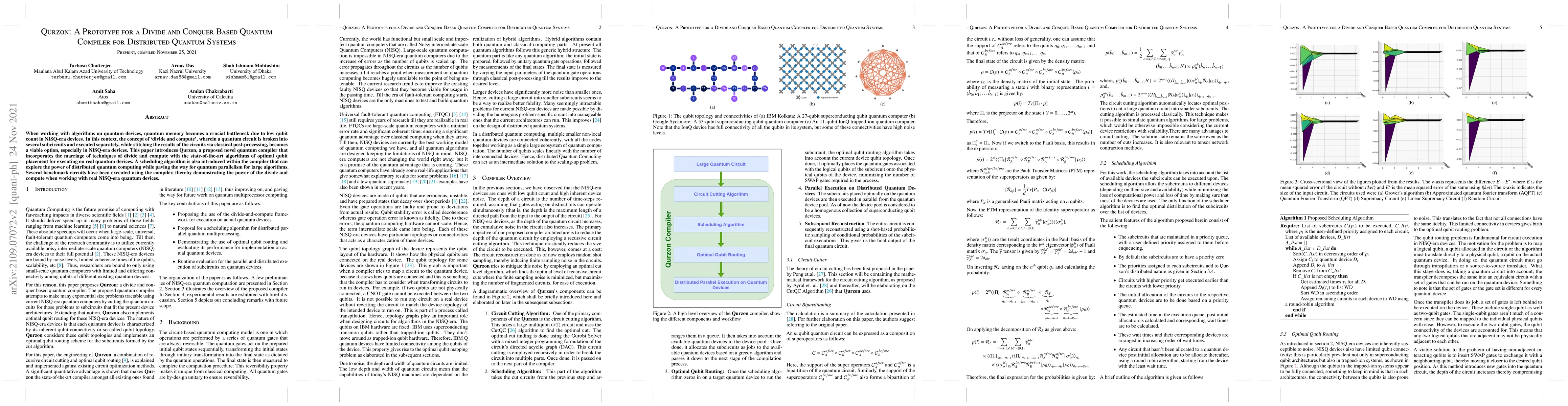 Thumbnail for Qurzon: A Prototype for a Divide and Conquer Based Quantum Compiler