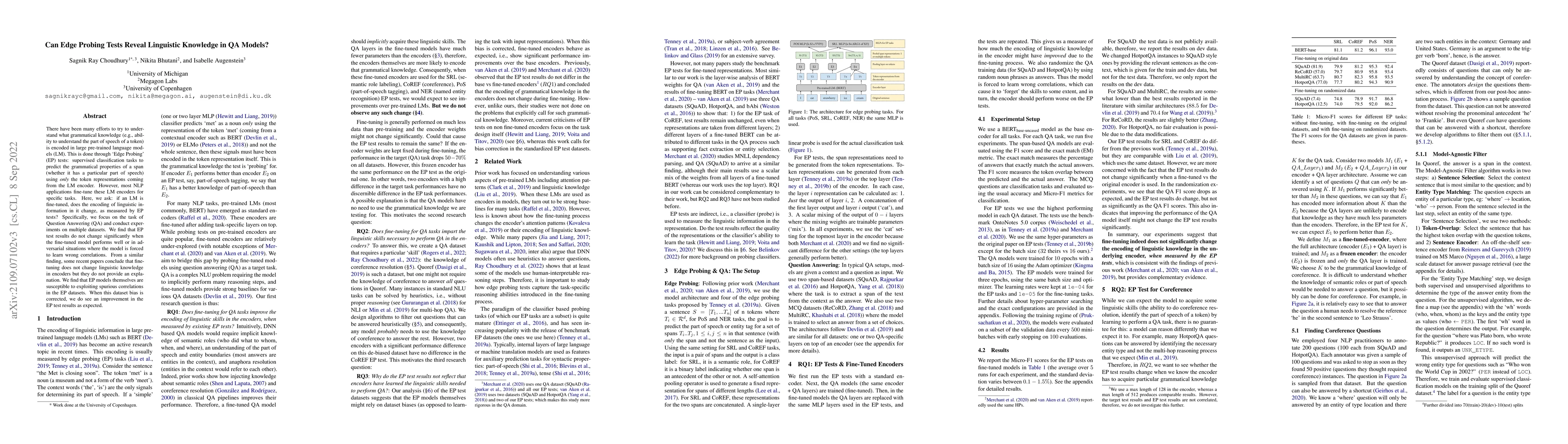 Thumbnail for Can Edge Probing Tasks Reveal Linguistic Knowledge in QA Models?