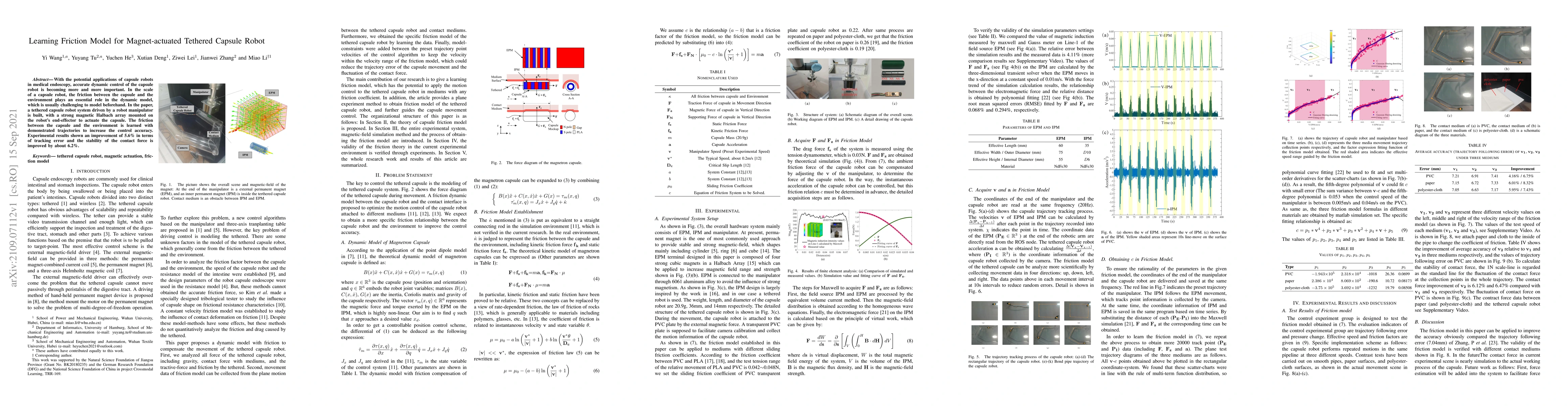 Thumbnail for Learning Friction Model for Magnet-actuated Tethered Capsule Robot