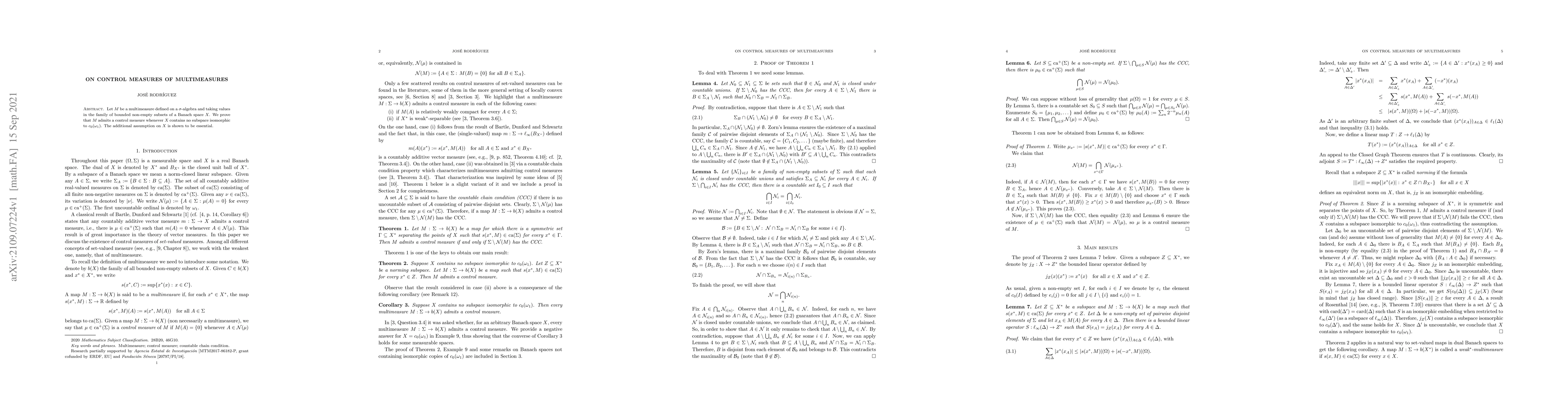 Thumbnail for On control measures of multimeasures