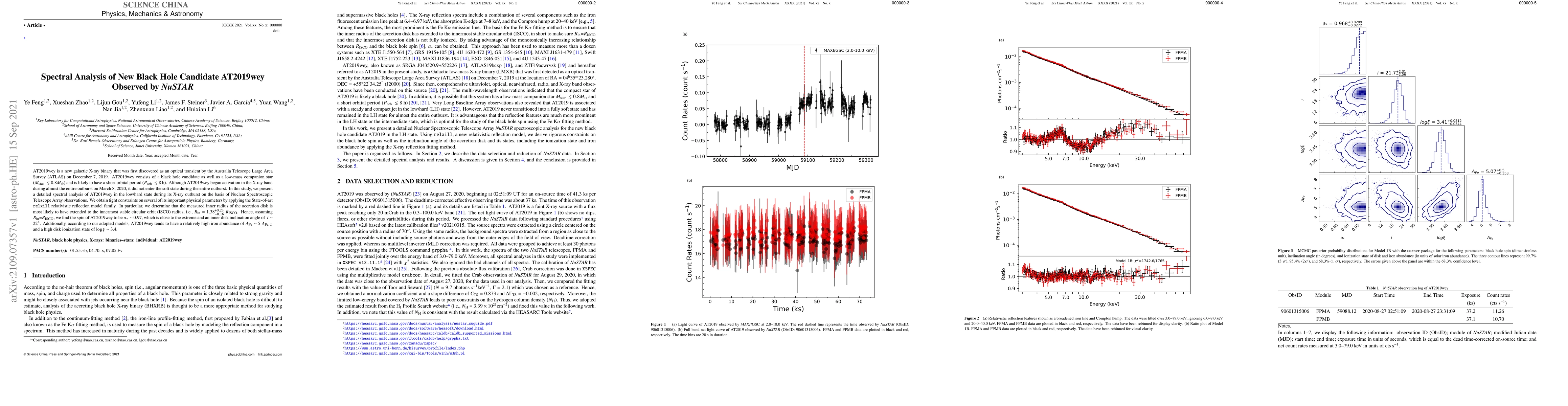 Thumbnail for Spectral Analysis of New Black Hole Candidate AT2019wey Observed by
  NuSTAR