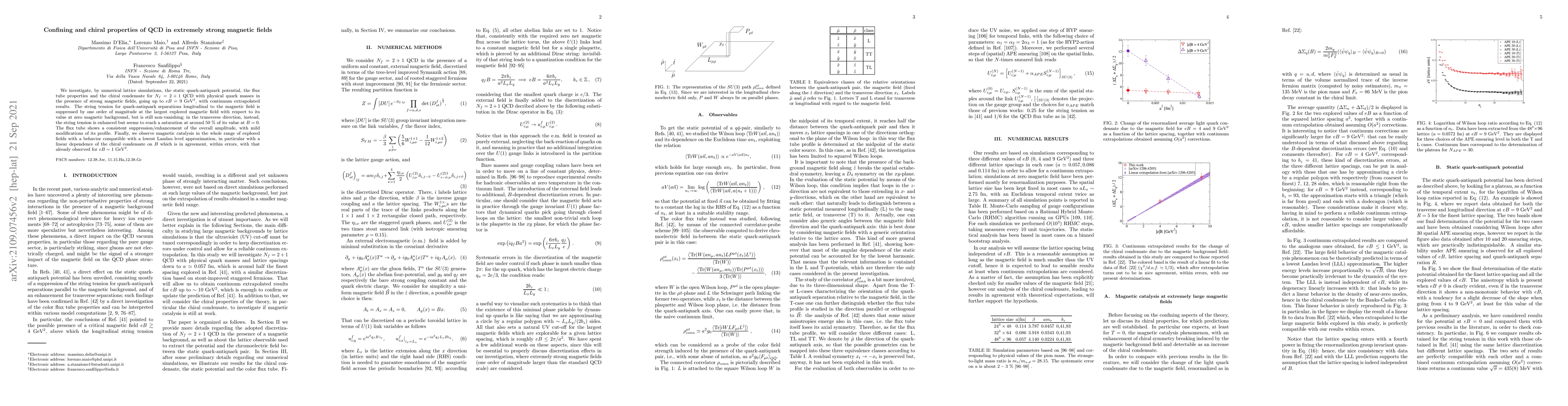 Thumbnail for Confining and chiral properties of QCD in extremely strong magnetic
  fields